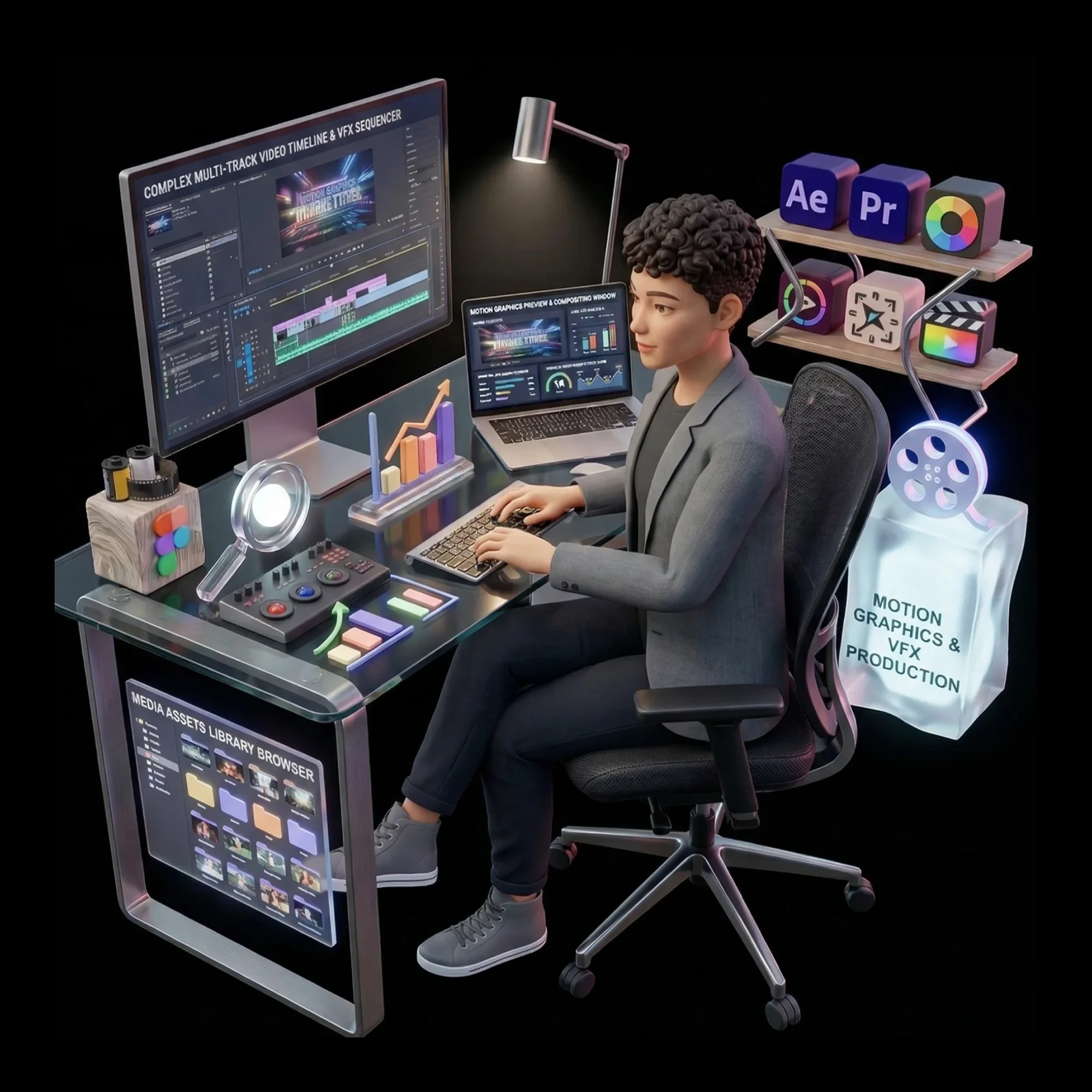 Video Editing & Motion Graphics